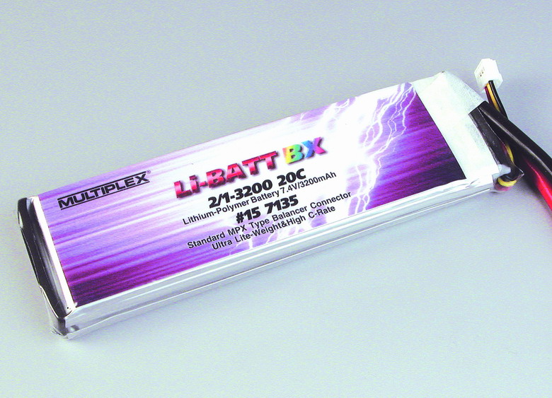 Acumulator propulsie LiBatt BX 7,4V, 3200mAh, 20C